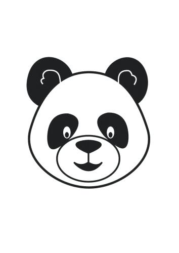 354x500 Panda Bear Coloring Pages Print Baby