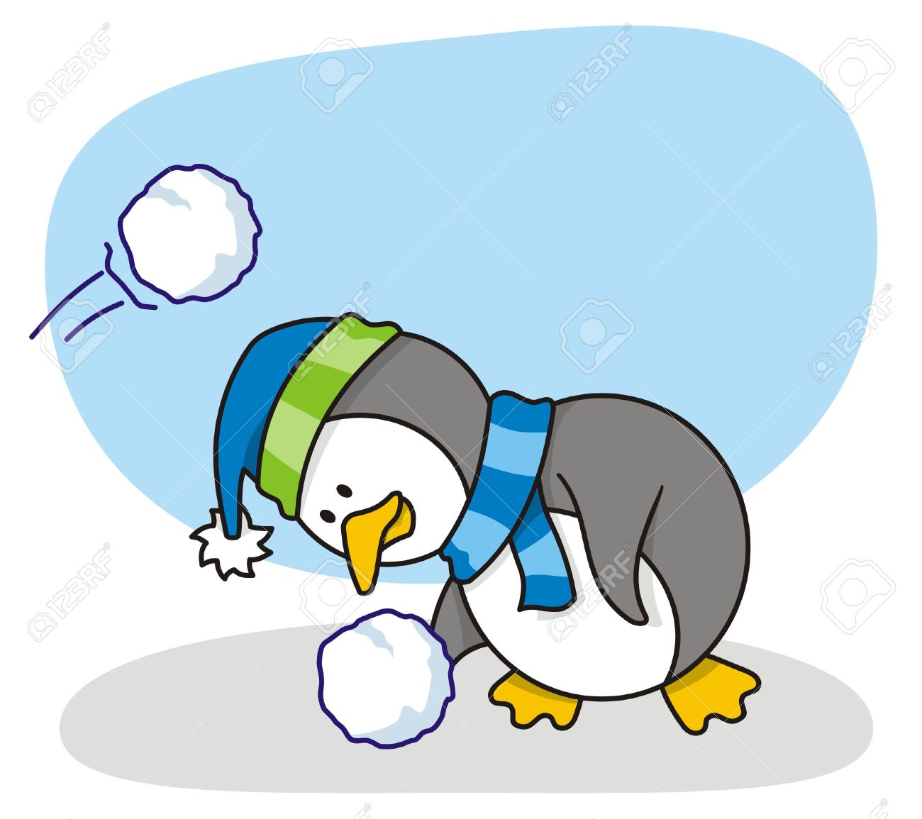 1300x1155 Snow Clipart Penguin