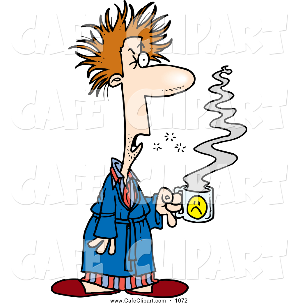 1024x1044 Cartoon Clip Art Of A Tired Cartoon Tired Man With Bad Hair
