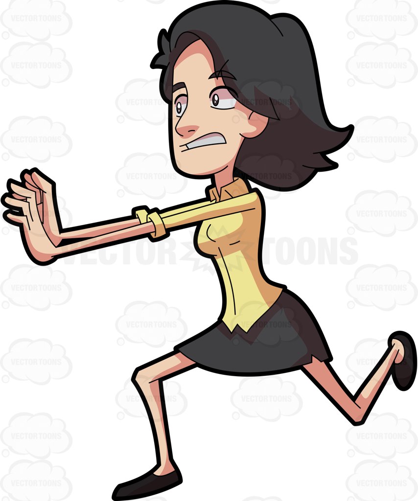 Cartoon Person Running Clipart | Free download on ClipArtMag