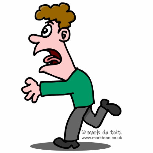 500x500 Person Running Away Clipart Wikiclipart
