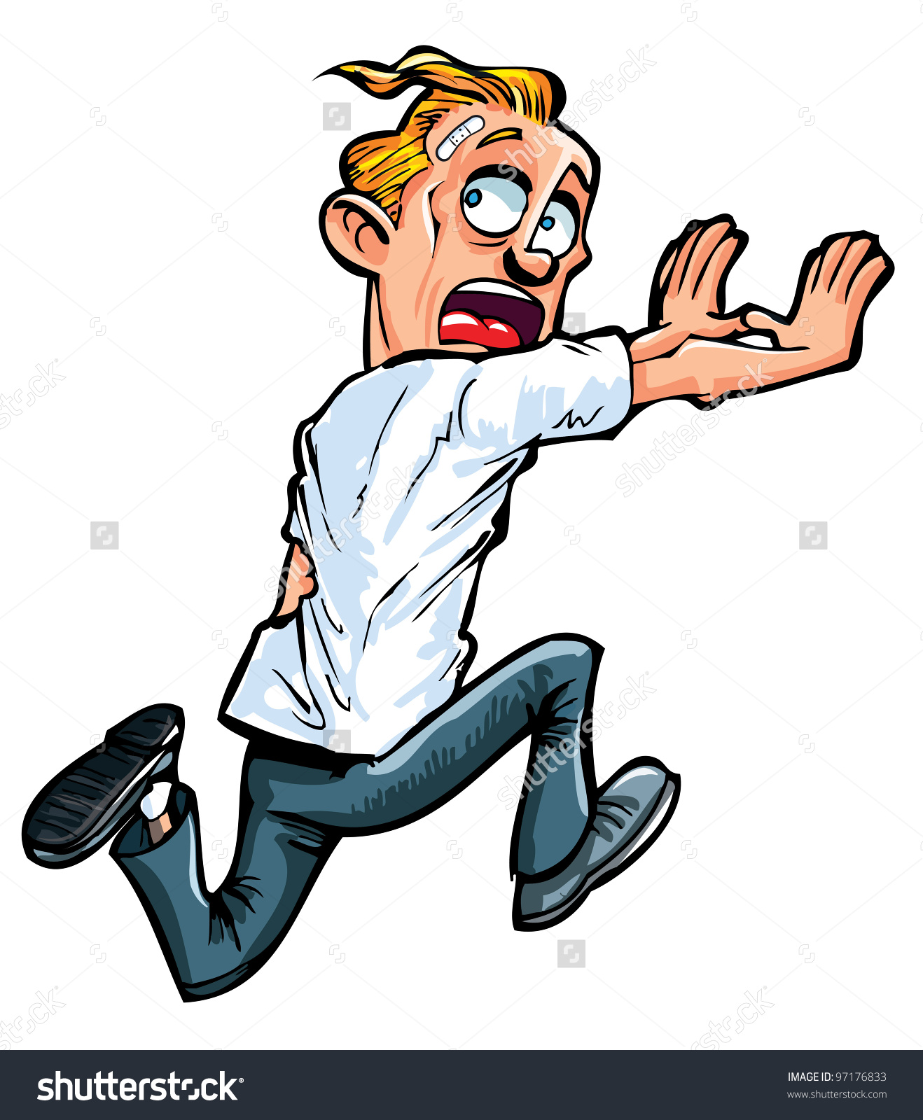 1318x1600 Scary Clipart Running Scared