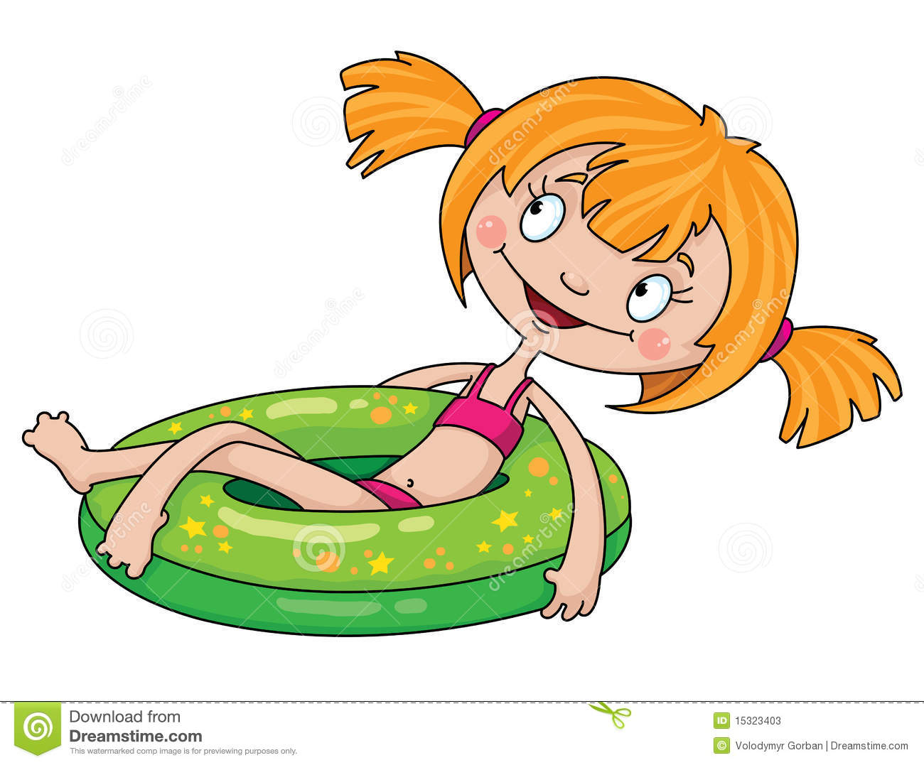 1300x1077 Girl Swimming Clipart
