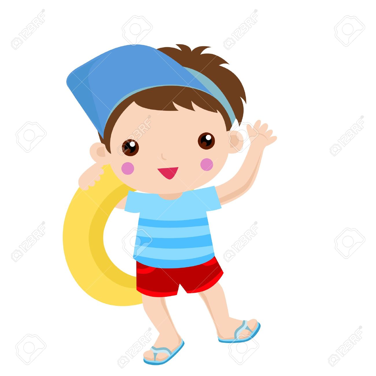 1300x1300 Beach Clipart Boy