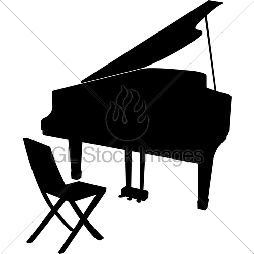 500x500 The View Of Piano Gl Stock Images
