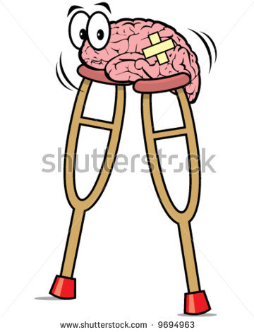 360x470 Brain In Head Cartoon Clip Art