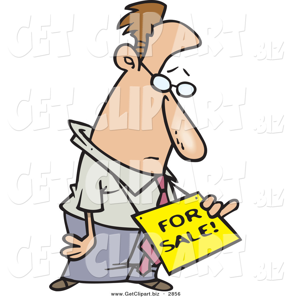 1024x1044 Clip Art Of A Sad Or Depressed White Business Man Wearing A
