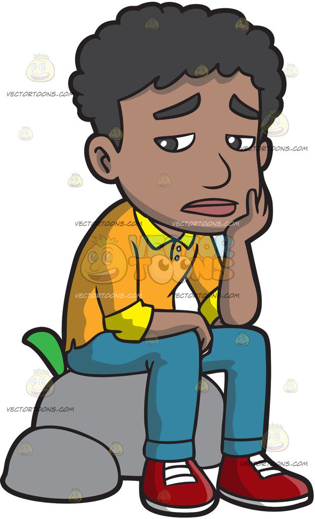 Cartoon Picture Of A Sad Person Free Download On Clipartmag