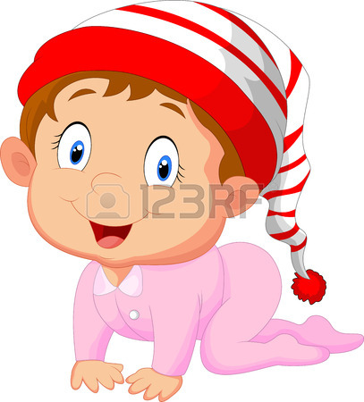 407x450 Happy Cartoon Baby Boy Royalty Free Cliparts, Vectors, And Stock