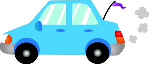 300x129 Car Clipart Image