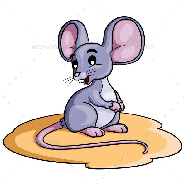 590x590 Mouse Cartoon By Rubynurbaidi Graphicriver