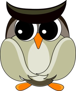 250x300 Owl Clipart Image