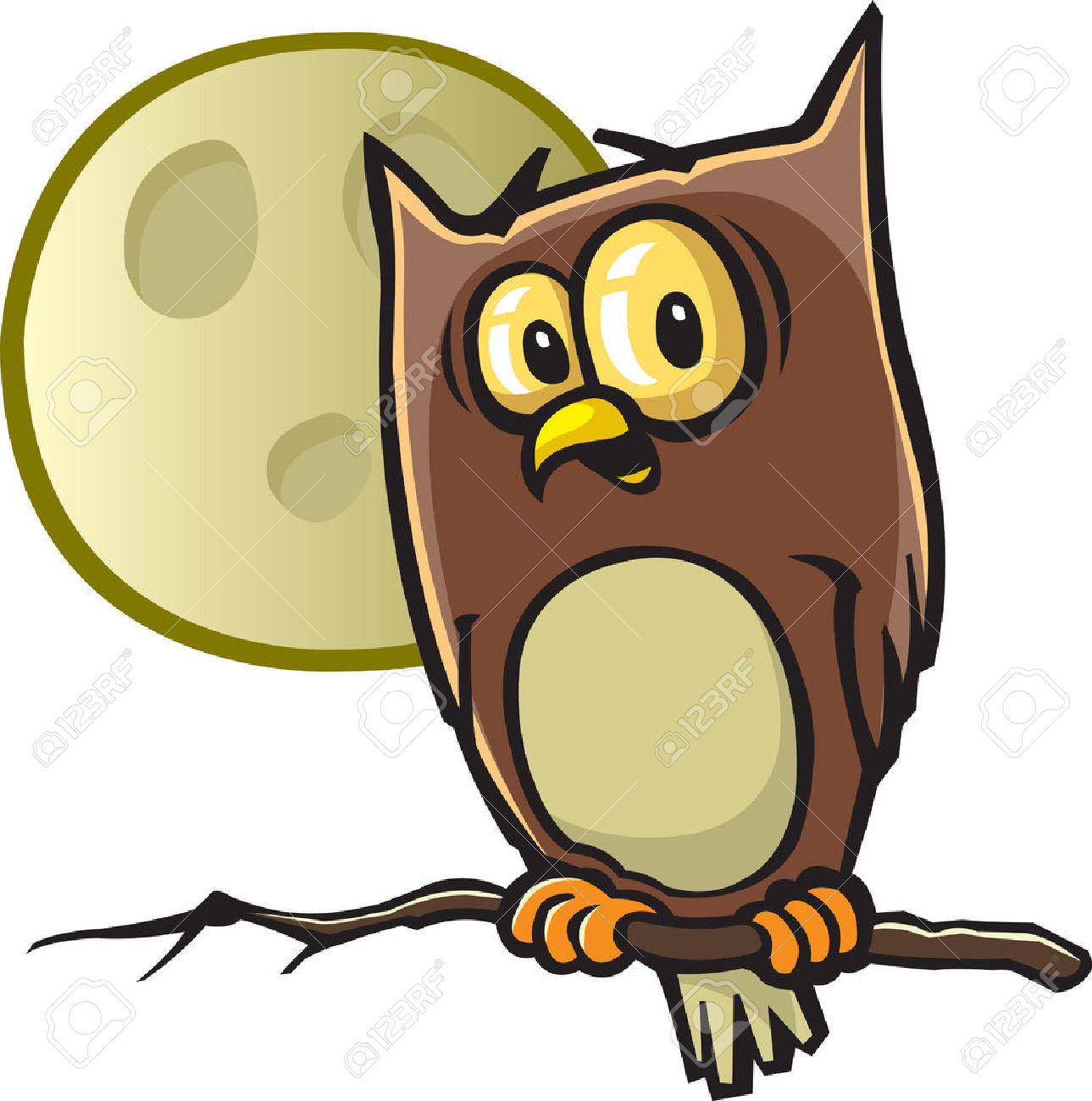 1289x1300 Barred Owl Clipart Cartoon Halloween