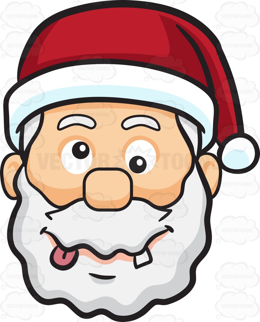 Cartoon Picture Of Santa Claus
