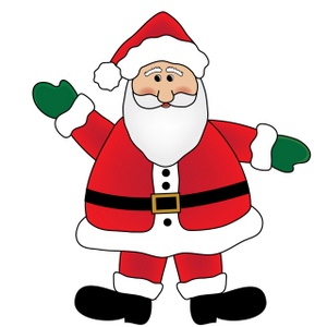 300x300 Cartoon Clipart Santa Claus