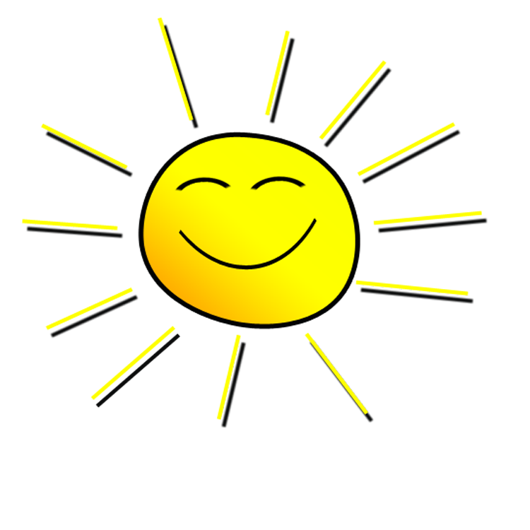 750x750 Free Sunshine Clipart Pictures