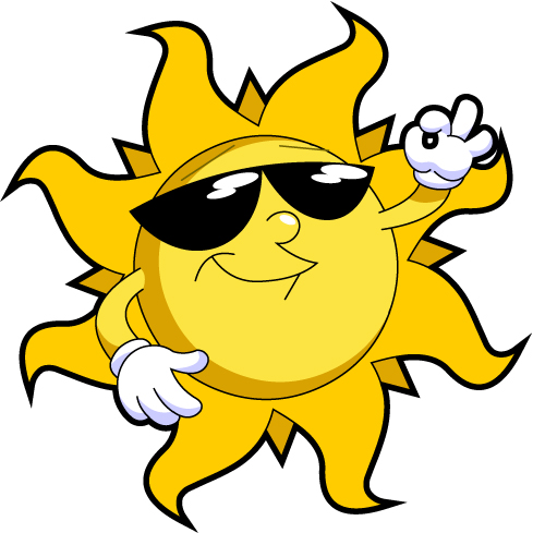 489x489 Cartoon Sunshine Clipart 2191426