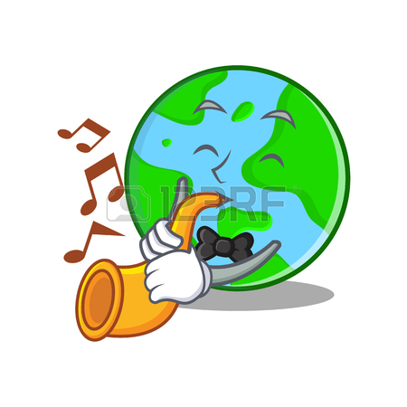 450x450 Detective World Globe Character Cartoon Royalty Free Cliparts