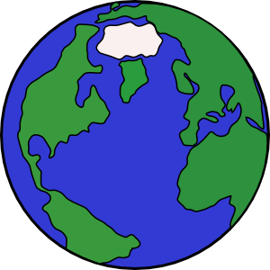 300x300 Globe Clip Art