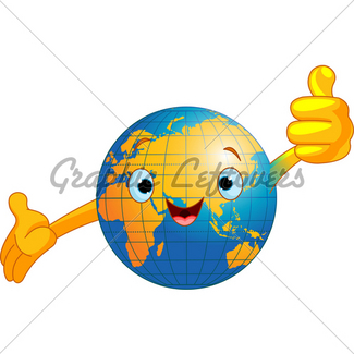 325x325 World Globe Cartoon Gl Stock Images