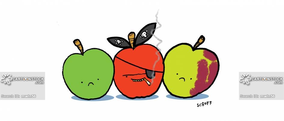 945x402 Bad Apples Cartoons And Comics