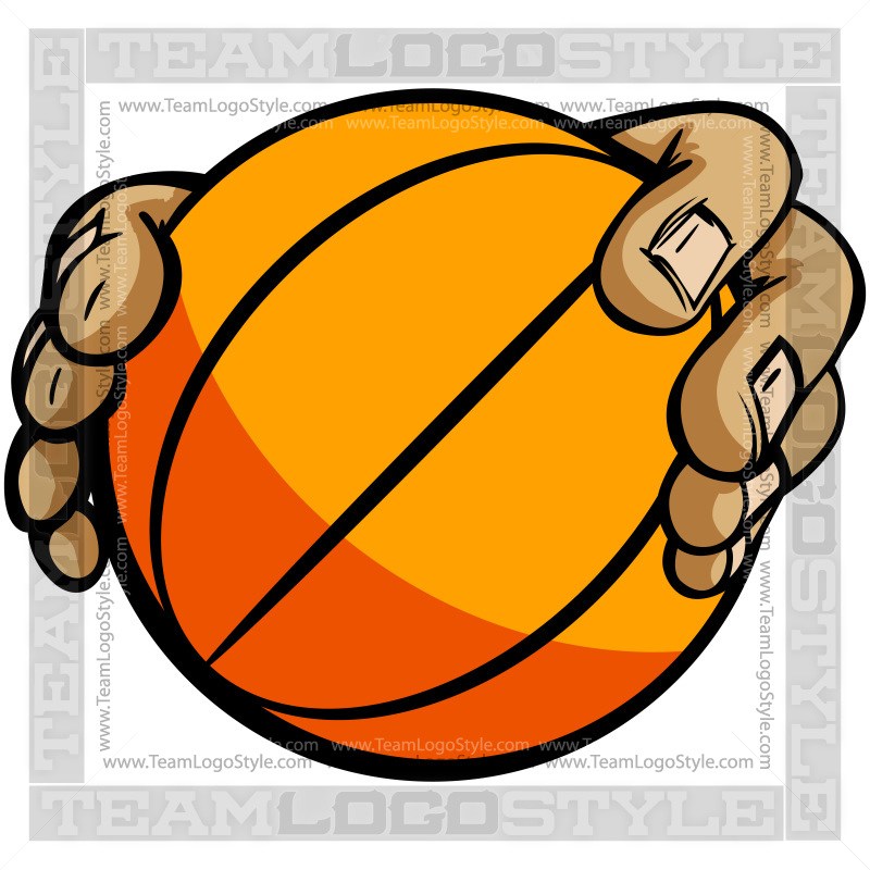 800x800 Hands Holding Basketball Cartoon