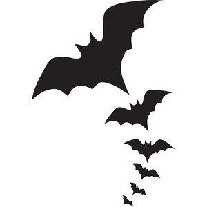 300x300 Vampire Bats Clipart