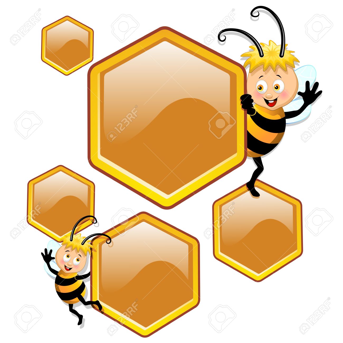 1300x1300 Bee Hive Clipart Cartoon