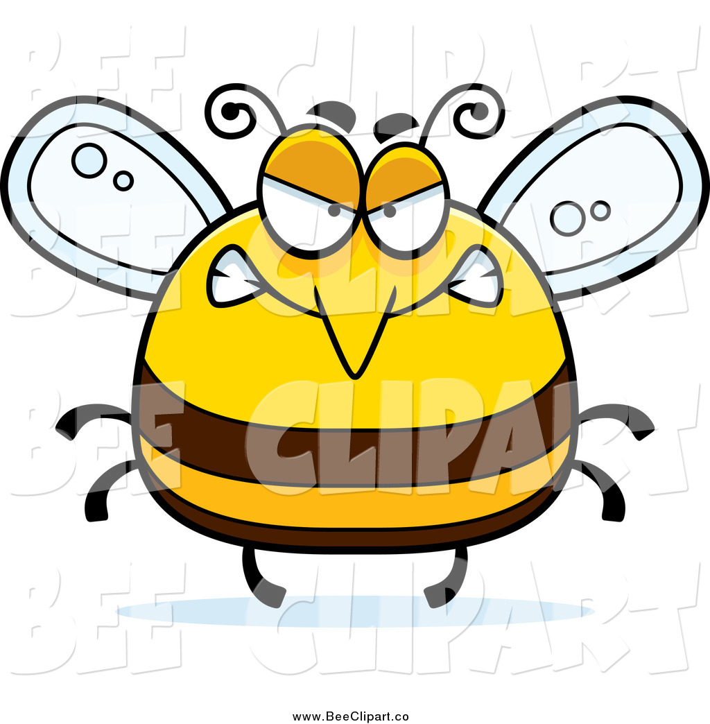 1024x1044 Cartoon Vector Clip Art Of A Chubby Mad Bee By Cory Thoman