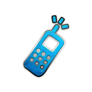 320x320 Cartoon Cell Phones (Cellphone) Icon