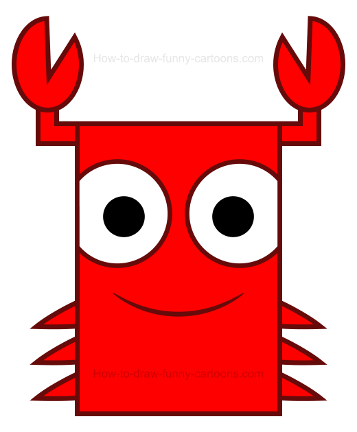 520x630 Crab Clip Art Cartoon Free Clipart Images 7 Clipart
