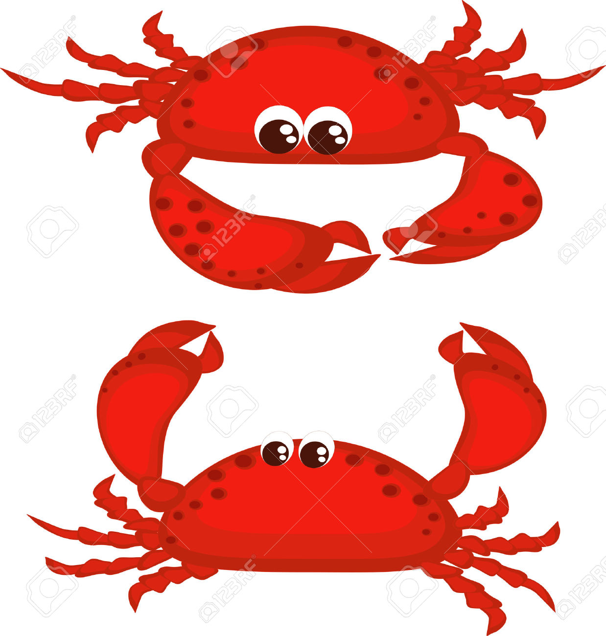 1238x1300 Crab Clipart Crustaceans