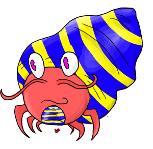 300x293 Hermit Crab Clip Art Clipart