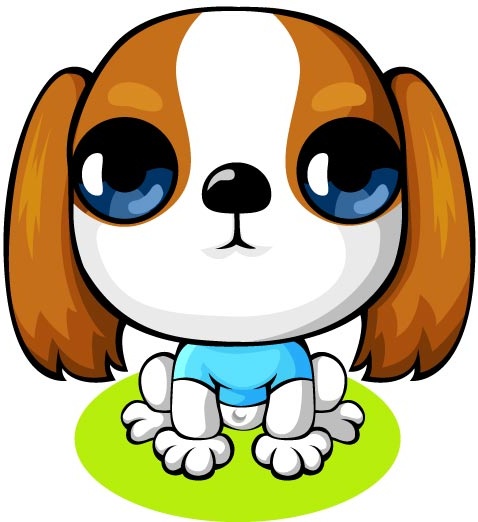 478x522 Cartoon Dog Head Free Vector Download (16,168 Free Vector)