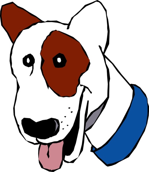 517x600 Cartoon Dog Head Free Vector In Open Office Drawing Svg ( Svg