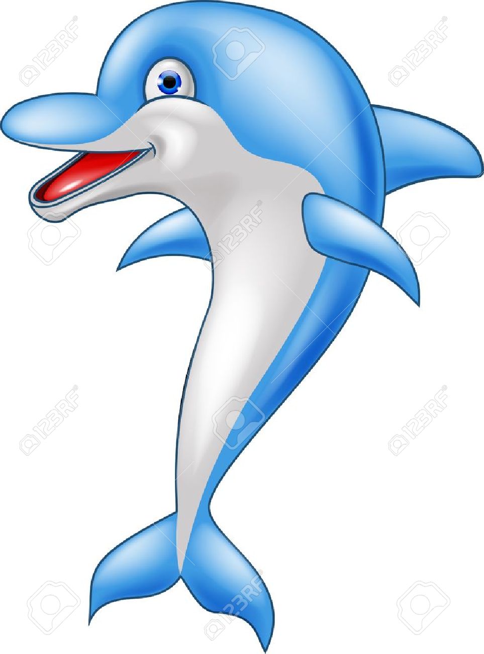 963x1300 Dolphin Clipart Cartoon