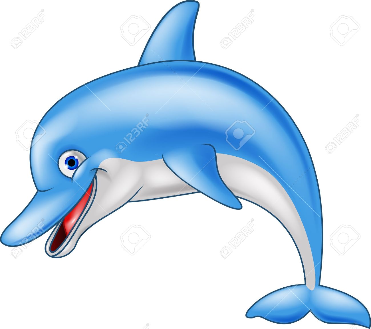 1300x1153 Happy Dolphin Royalty Free Cliparts, Vectors, And Stock