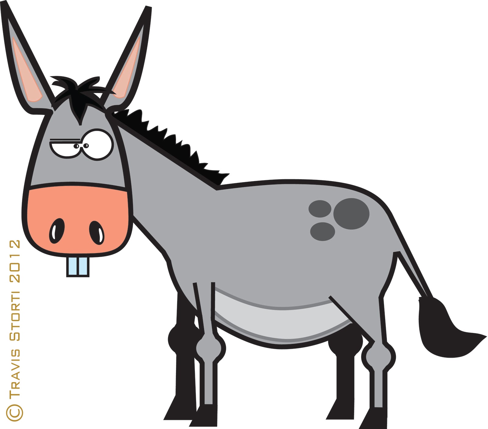1600x1407 Donkey Face Clip Art Clipart