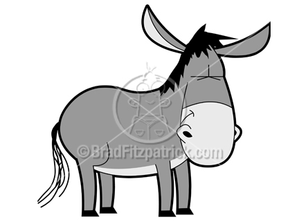 432x324 Cartoon Donkey Clipart Character Royalty Free Donkey Picture