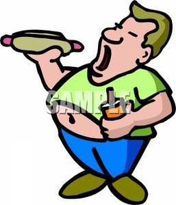 257x300 Fat Man Clipart Group