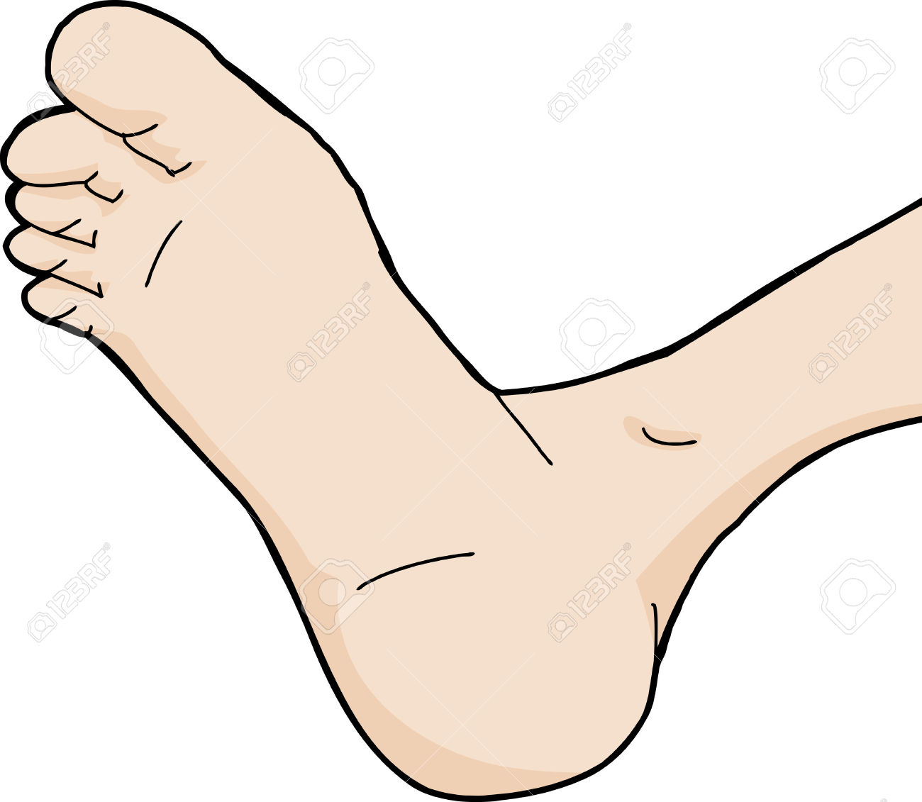 1300x1131 Feet Clipart Bottom Foot