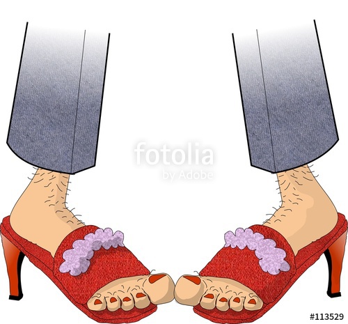 500x465 High Heels, Hairy Feet Stock Photo And Royalty Free Images