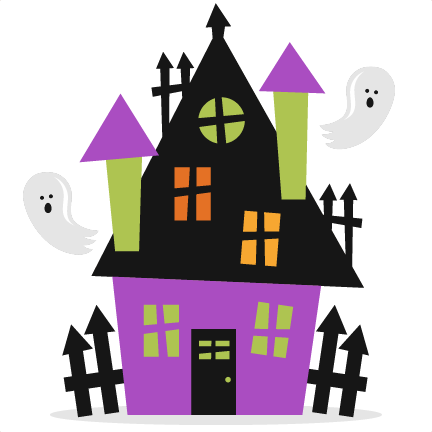 432x432 Fence Clipart Haunted House