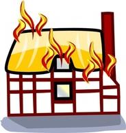 184x194 House On Fire Clipart Many Interesting Cliparts