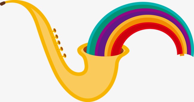 650x341 Colorful Cartoon Musical Instrument Flute, Cartoon, Colorful