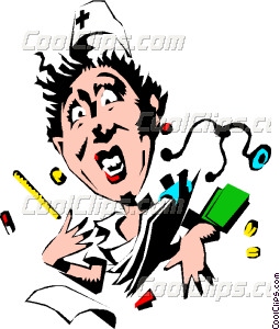 255x300 Cartoon Nurse Vector Clip Art