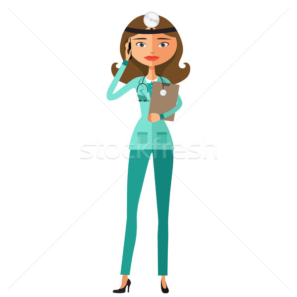 600x600 Nurse Stock Vectors, Illustrations And Cliparts Stockfresh