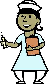 200x341 Nurse Cartoon Clipart