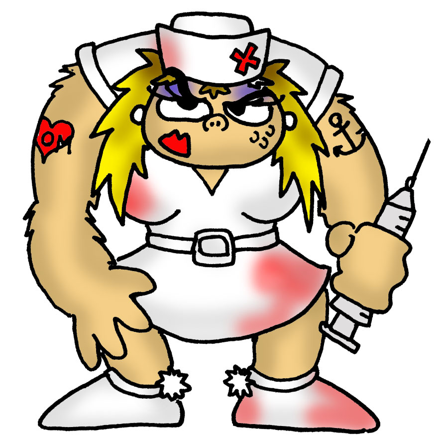 900x883 Scary Clipart Nurse