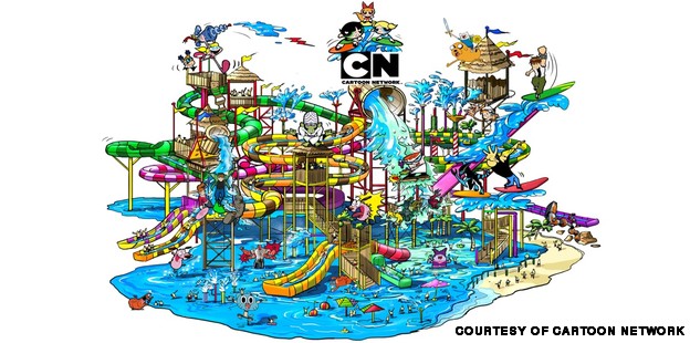 624x310 Cartoon Network Amazone Theme Water Park,thailand
